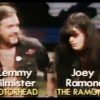 Back In Time Lemmy Kilmister goes on stage with The Ramones