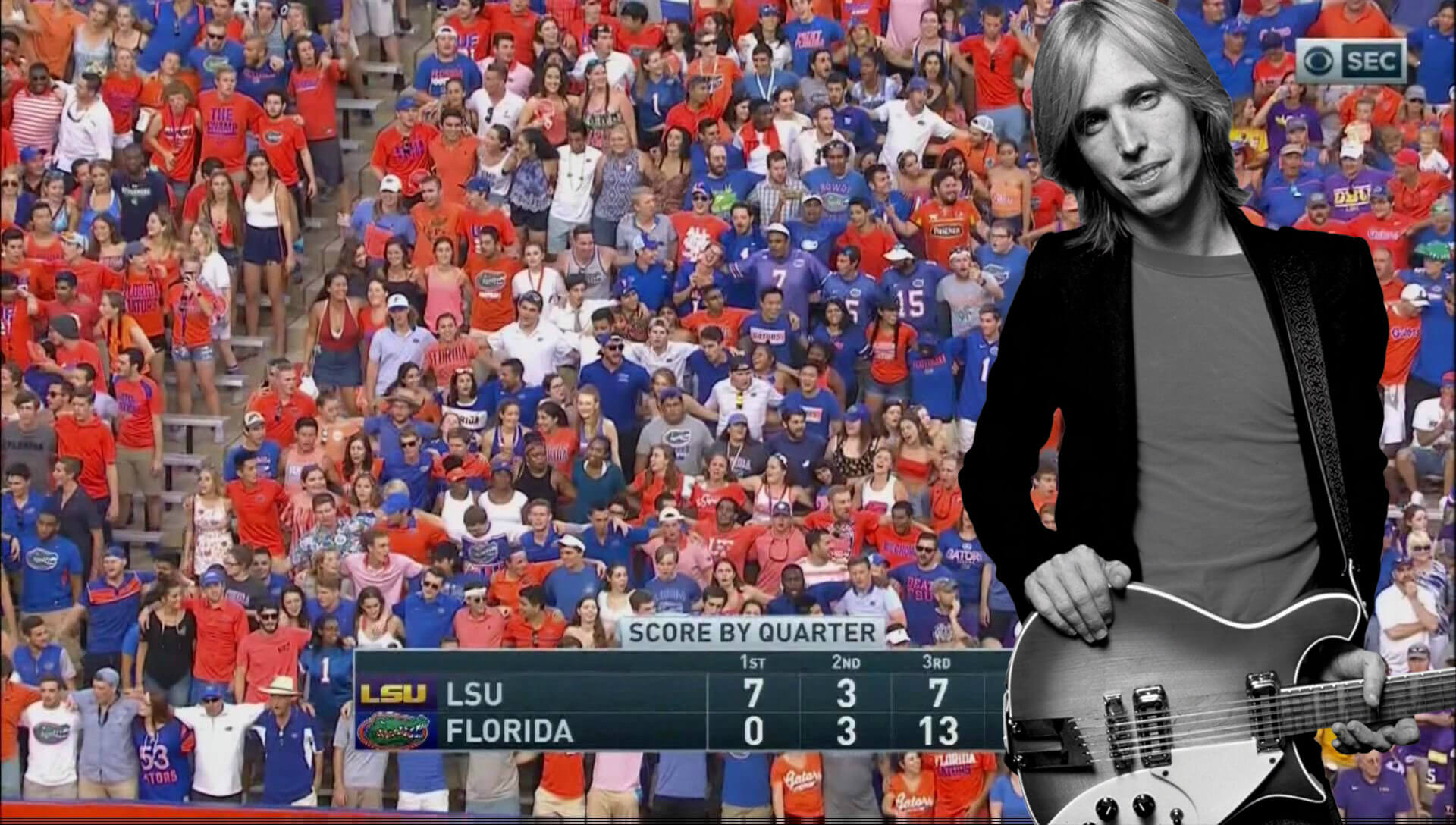 Watch Florida fans singing Tom Petty’s “I Won’t Back Down” on the stadium