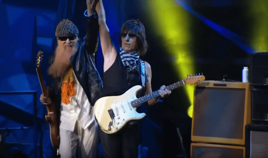 Billy Gibbons and Jeff Beck