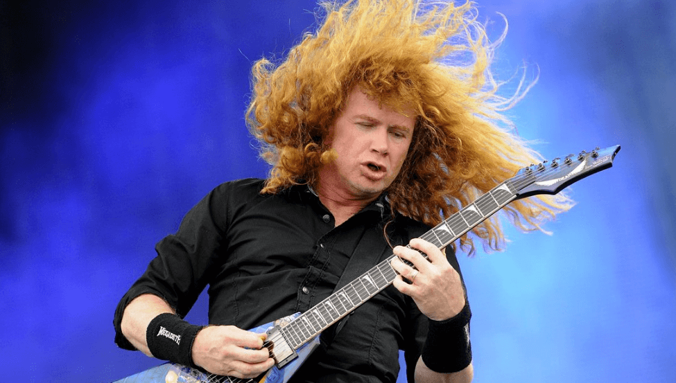 Dave Mustaine hair