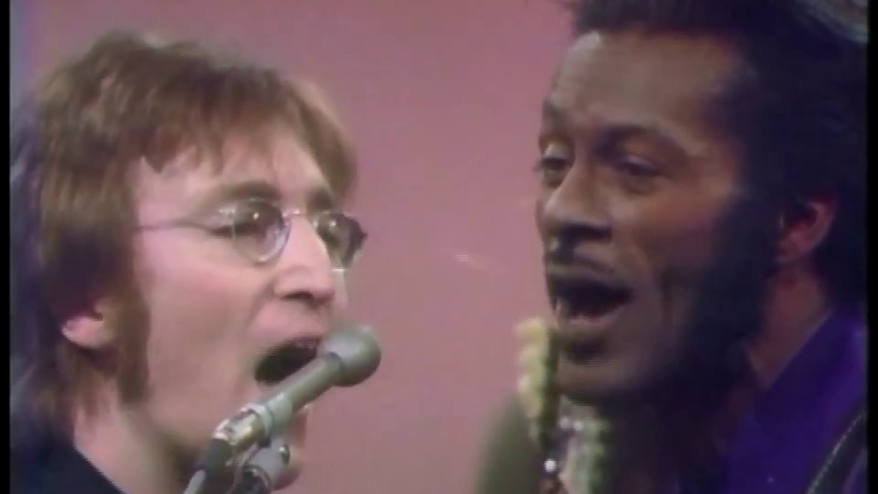 John Lennon and Chuck Berry