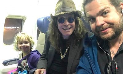 Ozzy Osbourne and family