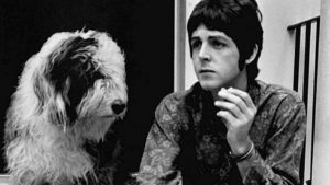 Paul McCartney and Dog
