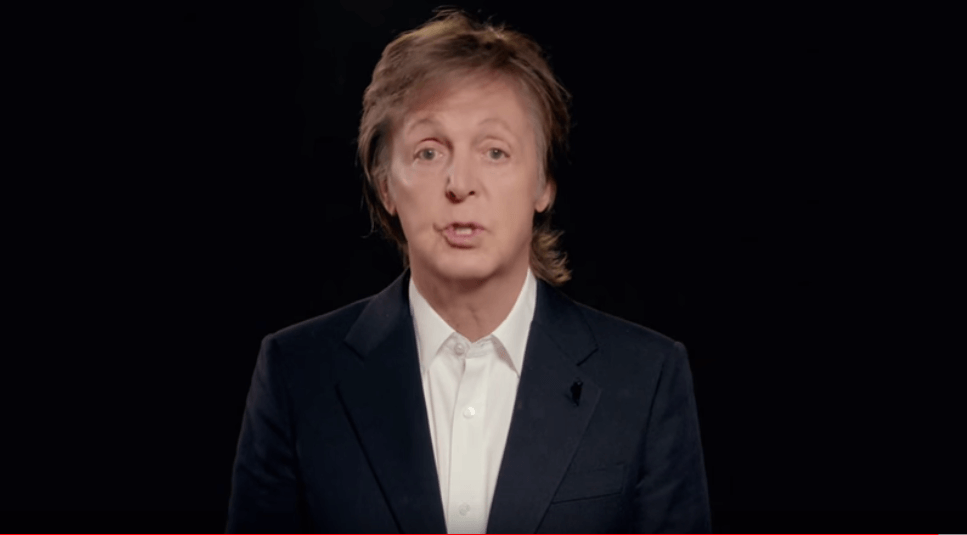 Paul McCartney in short film One Day a Week