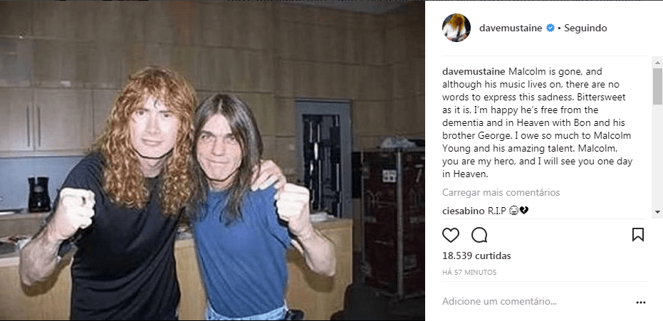 rockers react to malcolm young death