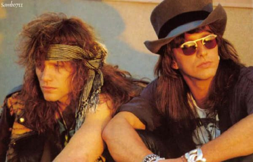 Bon Jovi and Richie Sambora 80s