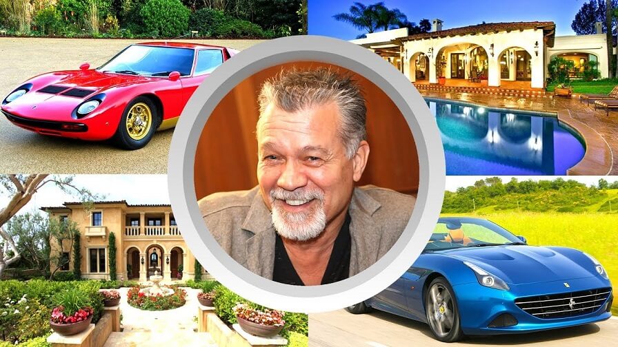 See Eddie Van Halen’s net worth, lifestyle, family, house and cars