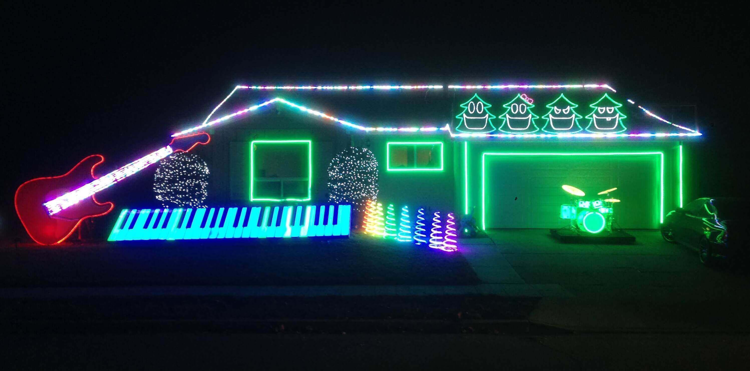 The best rock n' roll and heavy metal Christmas decorations
