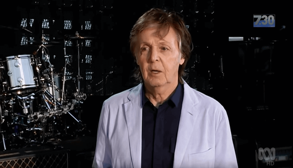 Watch Paul McCartney talks about anxiety and recorrent dream he has