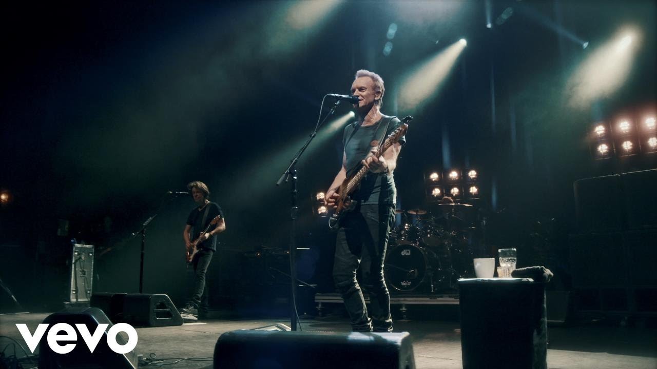 Watch Sting performing The Police's "Message In A Bottle" in Paris