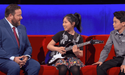 Watch the amazing Li-sa-X performing a ripping guitar solo