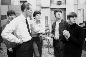 George Martin and the beatles