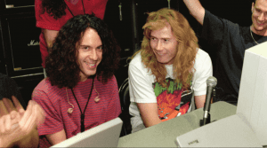 Marty Friedman and Dave Mustaine