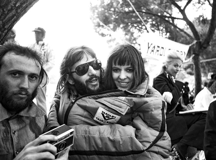 Ringo & Maureen with Maurice Gibb in Monaco