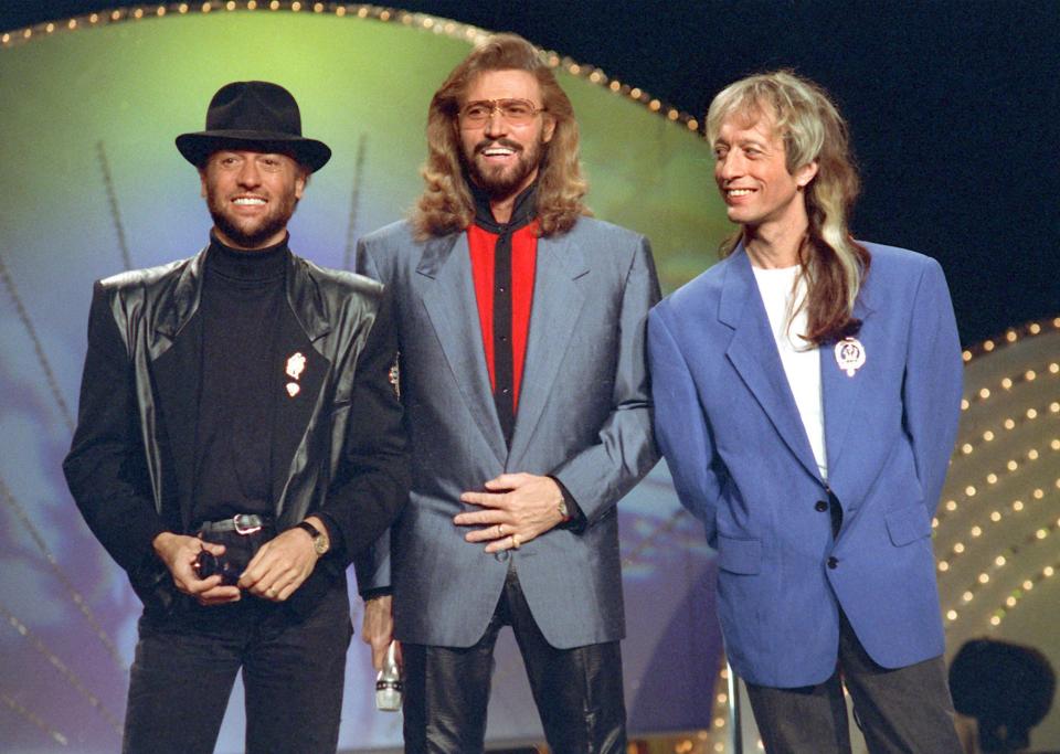 The brothers Gibb from Bee Gees