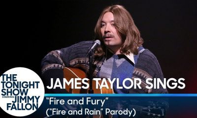Watch Jimmy Fallon making a James Taylor parody inspired in Trump administration
