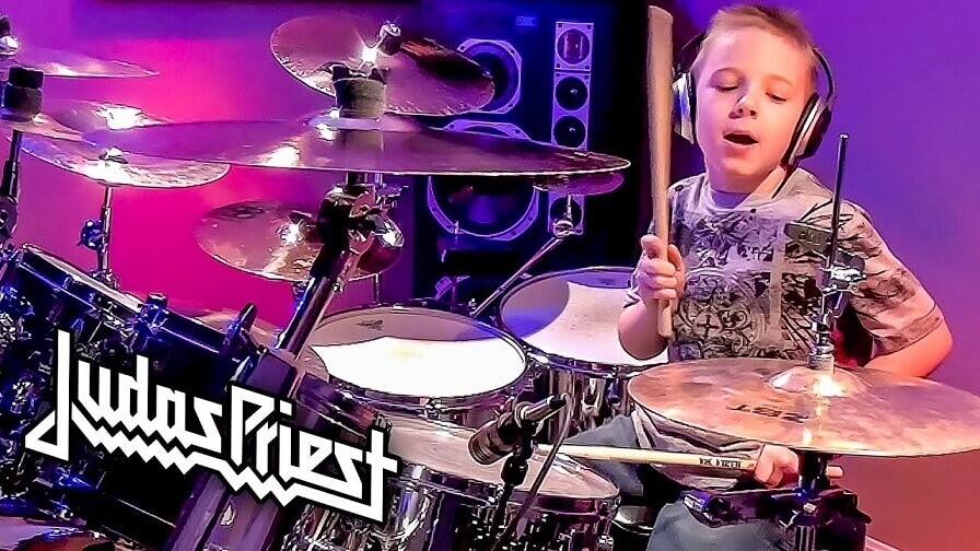 Watch amazing kid drummer performing Judas Priest’s Painkiller