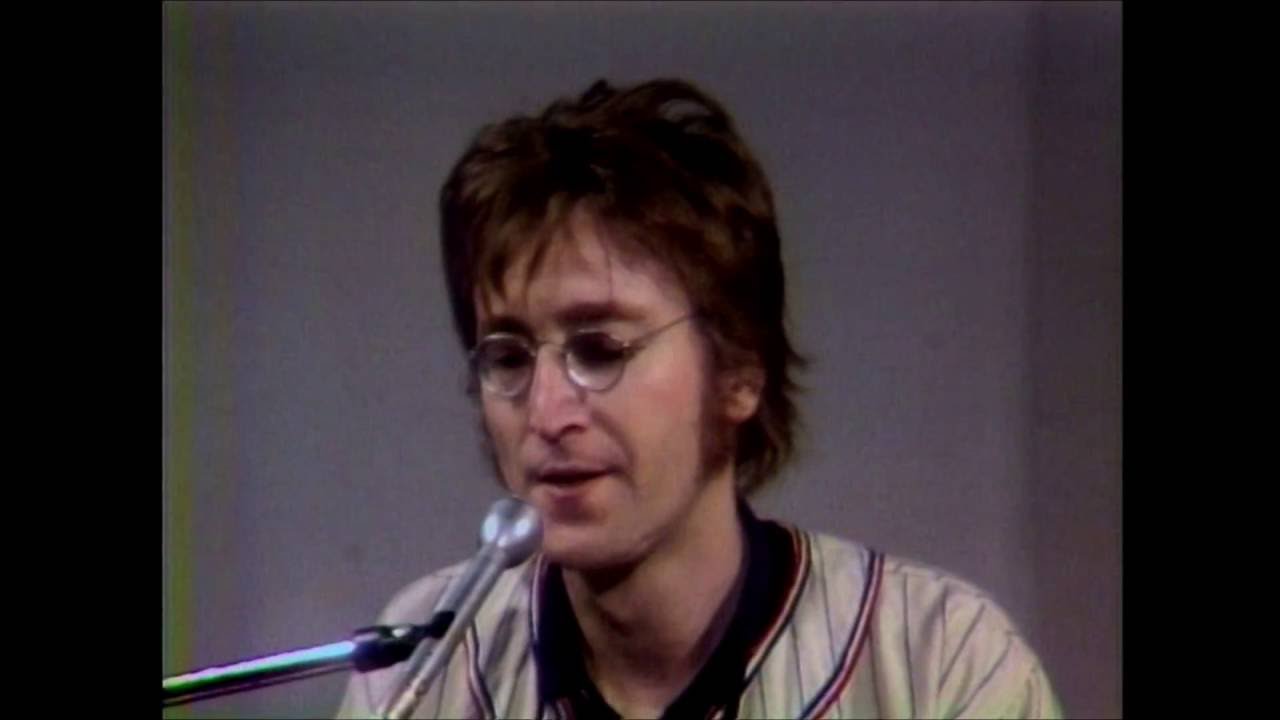 Back In Time John Lennon performs Imagine live on TV