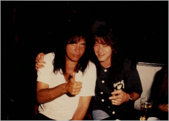 Gene Simmons and Eddie Van Halen