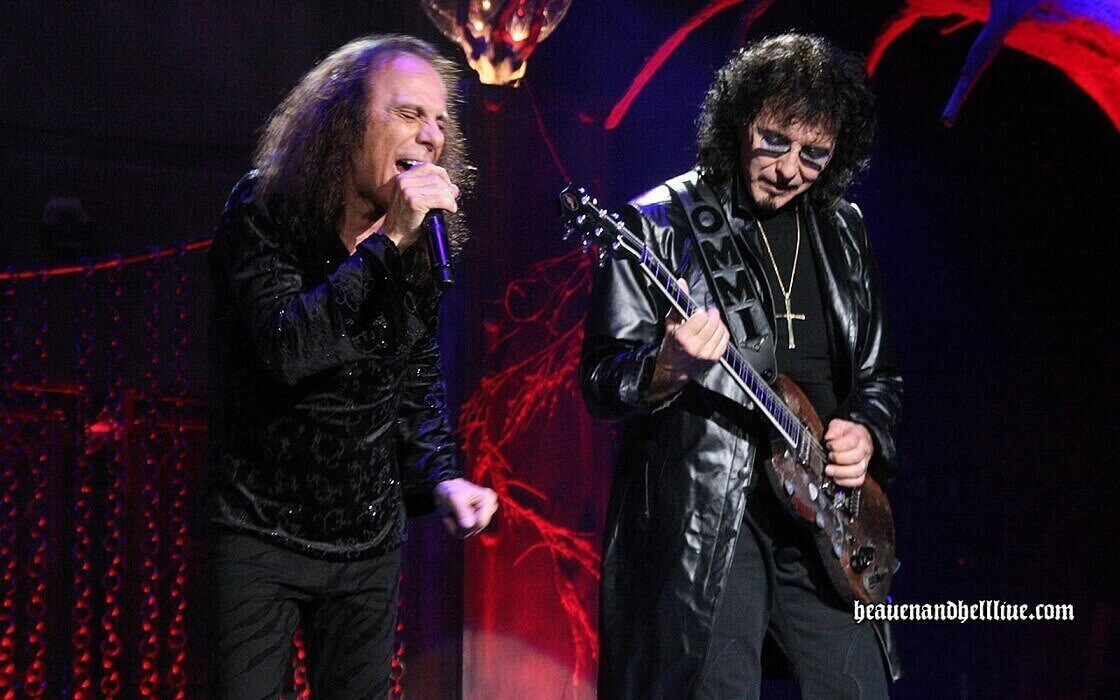 Tony Iommi and Dio
