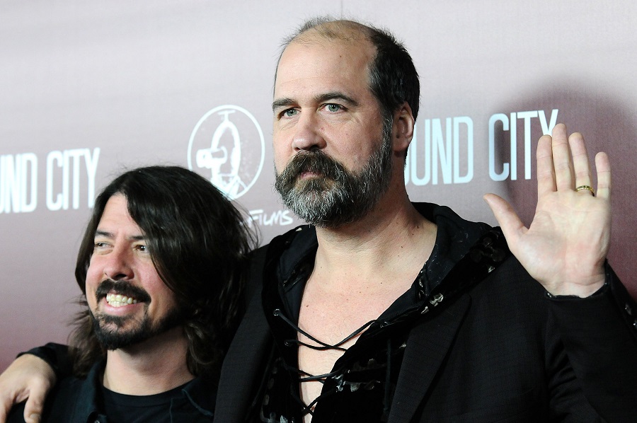 Dave Grohl and Krist Novoselic