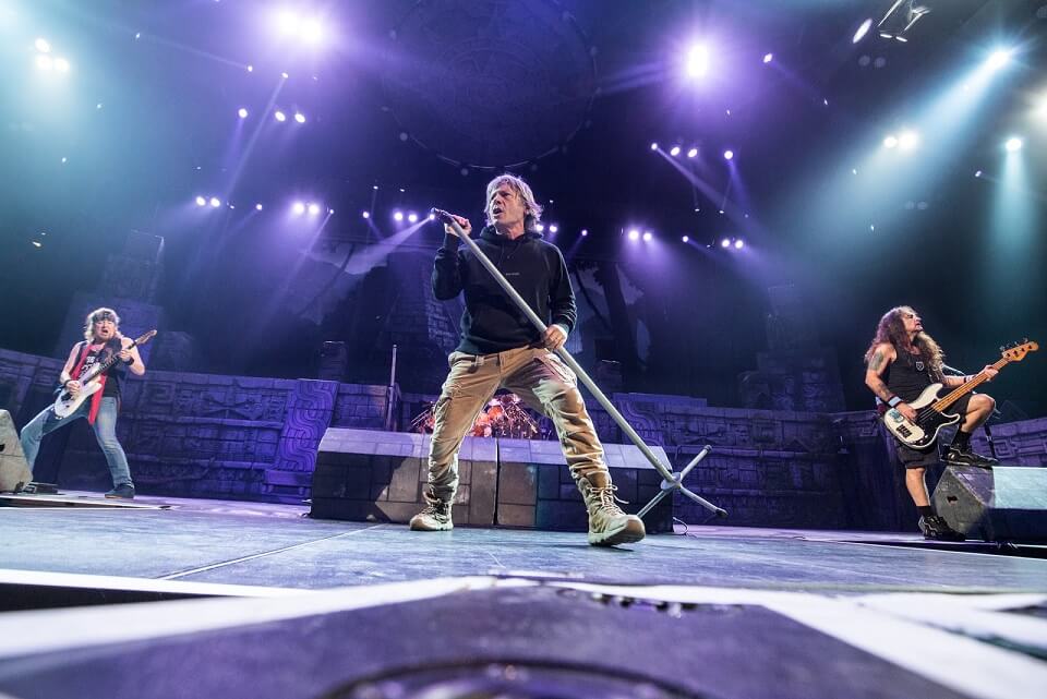 Iron Maiden on the Book Of Souls tour