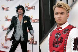 Tommy Lee and son