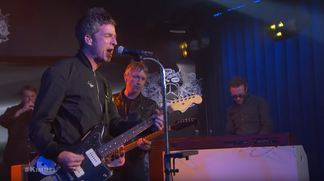 Watch Noel Gallagher playing “Holy Mountain” on Jimmy Kimmel
