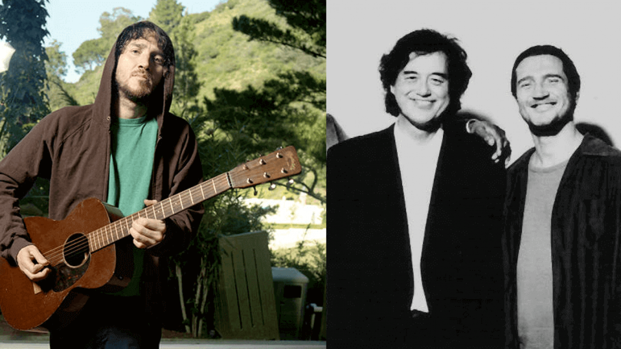 In letter John Frusciante asked Jimmy Page to play with Mars Volta