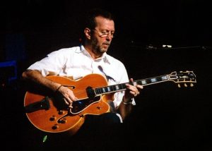 Eric Clapton with a Gibson