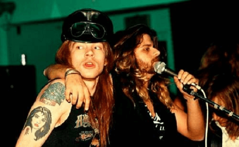Axl Rose and West Arkeen