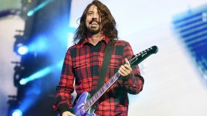 Dave Grohl playing