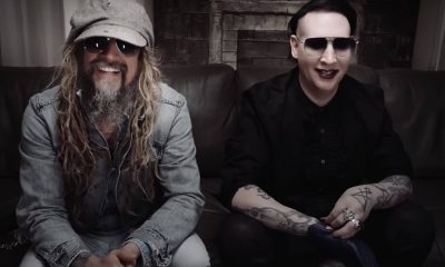 Rob Zombie and Marylin Manson