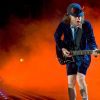 Angus Young with horns