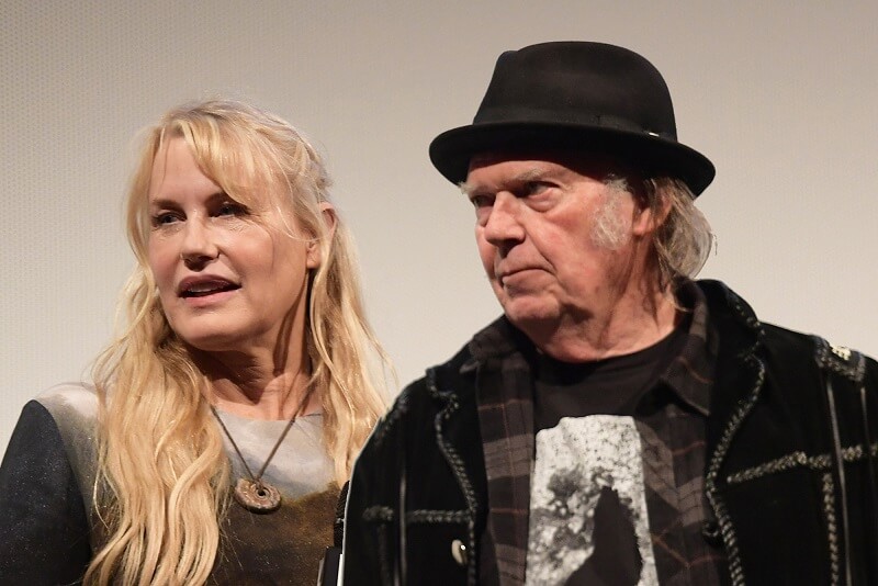 Daryl Hannah and Neil Young 2018