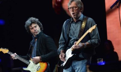 Doyle Brahmhall II and Eric Clapton