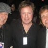 Brian Johnson and Paul McCartney