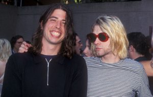 Kurt Cobain and Dave Grohl
