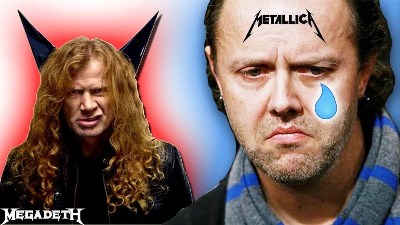 Lars Ulrich and Dave Mustaine