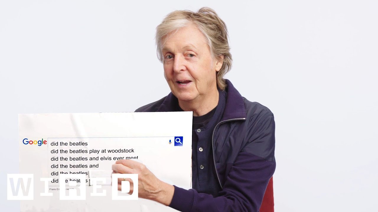 Paul McCartney Answers the Web's Most Searched Questions