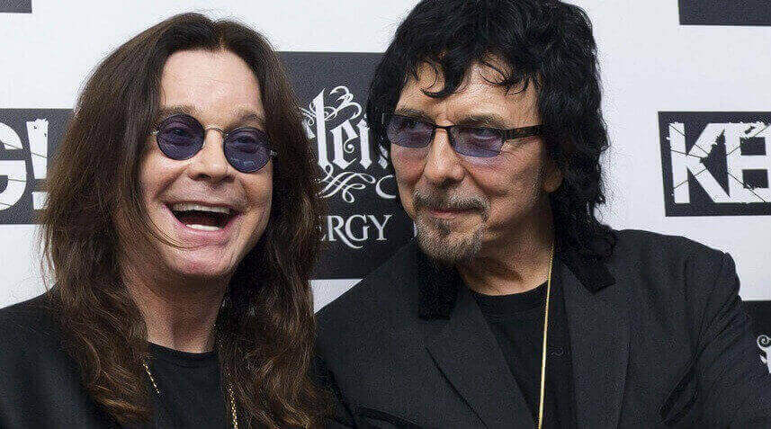 Tony Iommi and Ozzy Osbourne