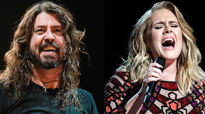 Dave Grohl Adele