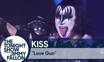 Kiss love gun Jimmy Fallon