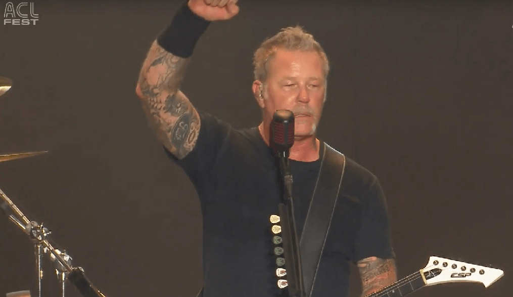 Metallica in Austin City Limits 2018