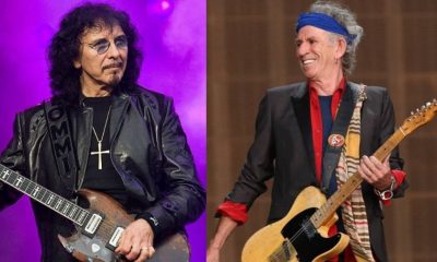 Tony Iommi and Keith Richards