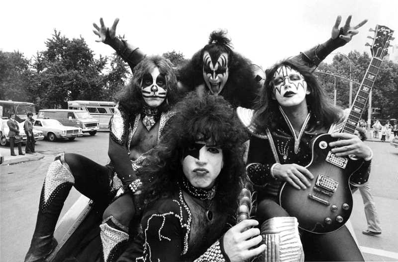 Kiss band early days