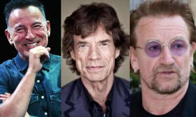 Bruce Springsteen Mick Jagger Bono Vox
