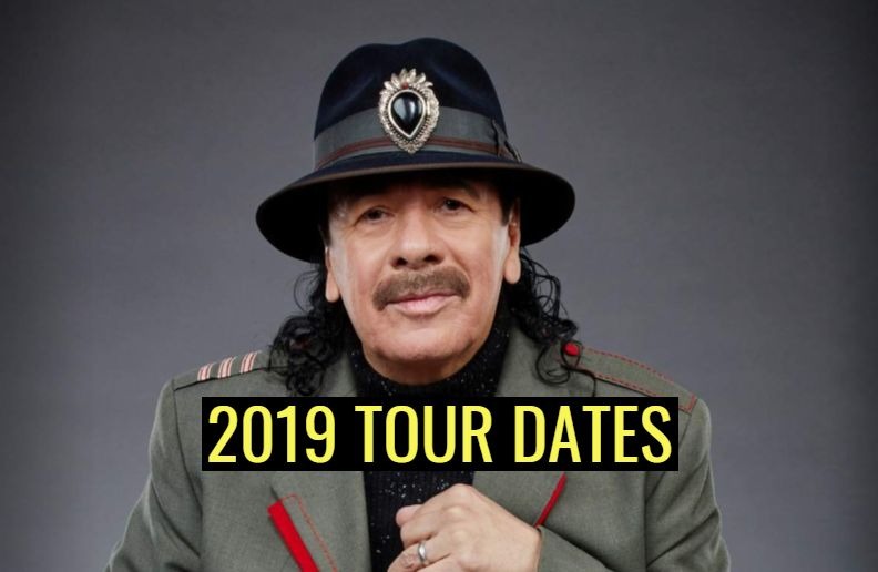 Carlos Santana 2019 tour dates