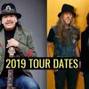 Carlos Santana and Doobie Brothers 2019 tour
