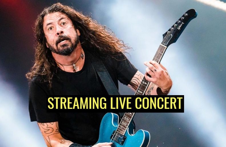 Foo Fighters streaming live concert